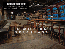 Tablet Screenshot of bourbonhouseslc.com